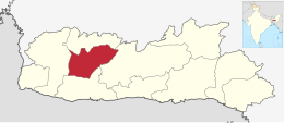 Distretto dei Monti Garo Orientali – Mappa