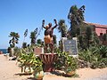 Image 2Monument near the Maison des Esclaves on Gorée Island (from History of Senegal)