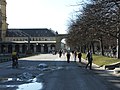 Hofgartenstraße mit Blick durch das Hofgartentor zum Odeonsplatz