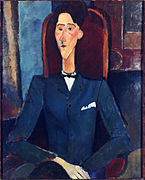 Jean Cocteau, 1916, Coleção Henry e Rose Pearlman, em empréstimo de longo prazo para o Museu de Arte da Universidade de Princeton