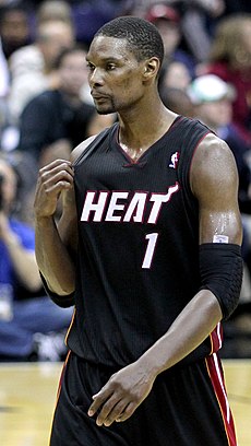 Bosh im Trikot der Miami Heat, März 2011