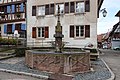 Fontaine de la place du Marché.