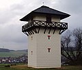 Tour de guet, reconstituée à Niedernhausen, Taunus.