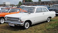 Opel Rekord A two-door saloon