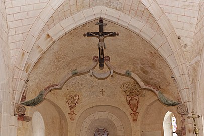 La Création du Monde Église de l'Assomption-de-la-Vierge de Montarcher, XVIe siècle.