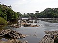 Dr Fluss Epulu-Fluss im Okapi Wilddierreservat