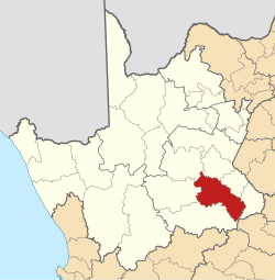 Location in the Northern Cape