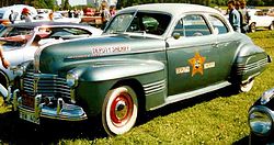 1941 Pontiac Streamliner Torpedo Eight coupe (B-body)