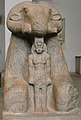 Taharqa under a sphinx, British Museum