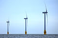 Image 37Offshore Horizontal Axis Wind Turbines (HAWTs) at Scroby Sands Wind Farm, England (from Wind turbine)