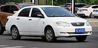 BYD F3, a BYD Auto által tervezett első jármű (2009)