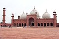 Seventeenth-century Badshahi Masjid built by Aurangzeb in Lahore.