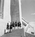 Image 4Students leaving the Osmania University, c. 1939–1945 (from History of Hyderabad)