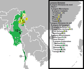 Image illustrative de l’article Langues birmanes