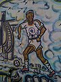 Image 29Painting of footballer El Hadji Diouf in Dakar (from Senegal)