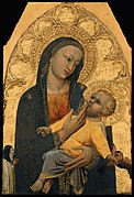 Antonio Veneziano, Virgen con niño, c. 1380