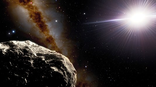 Illustration of Trojan Asteroid 2020 XL5 [15]