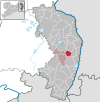 Lage der Gemeinde Königshain im Landkreis Görlitz