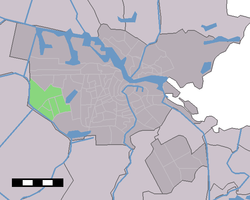 Location of former borough of Osdorp