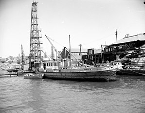 Being broken up at Balmain, December 1959