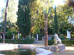 Vista del parque de María Luisa, en el distrito Sur.