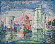 Entrée du port de la Rochelle, 1921, oil on canvas, 130.5 x 162 cm (51.4 × 63.8 in), Musée d'Orsay