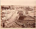 Palazzo reale e la marina di Napoli, ca. 1865