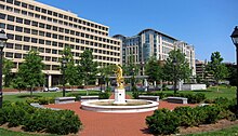 Judiciary Park and the Darlington Fountain