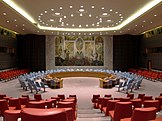 United Nations Security Council chamber