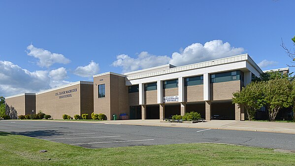 Col. Zadok Magruder High School building, Rockville, Maryland