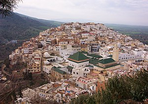 A cidade de Fez Moulay Idriss