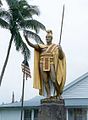 Kap'au'da Hawaii Kralı "I. Kamehameha" anıtı