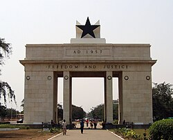 Arco d'a Independencia en Accra