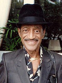 Sammy Davis jr. yn 1989.