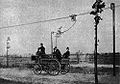 1882年德國柏林的世界首辆無軌電車
