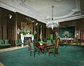 The State Dining Room (c. 1902). Herter Brothers created the wood paneling and plaster ceiling.