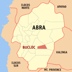 Mapa de Abra con Bucloc resaltado