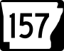 Highway 157 marker