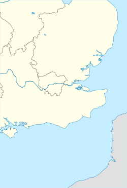 लंदन is located in Southeast England