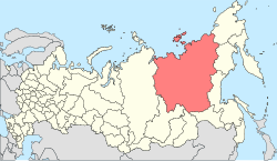 Lage innerhalb Russlands