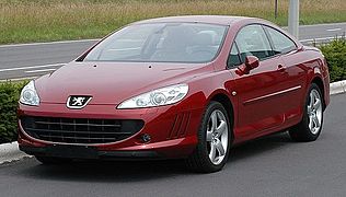 Peugeot 407 phase 1 Coupé.