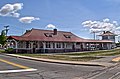 Der Bahnhof in Buzzard Bay, Mai 2013