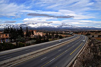 Autoroute A2 near Bouira