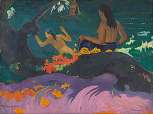 Fatata te Miti (1892), Washington, National Gallery of Art.