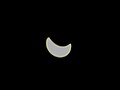 匈牙利布達佩斯的日偏食，時間為9:59:45 UTC。