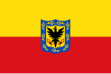 Vlagge van de gemeente Bogotá