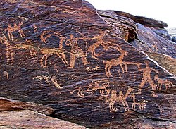 Khomeyn rock art