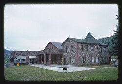 The historic Mountain Lake Manor hotel in 1976.