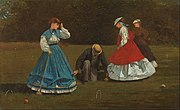 Croquet Scene, 1866[33]