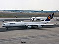An A340 of Lufthansa